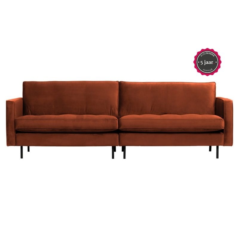Rodeo Classic Bank 3-zits Velvet Roest