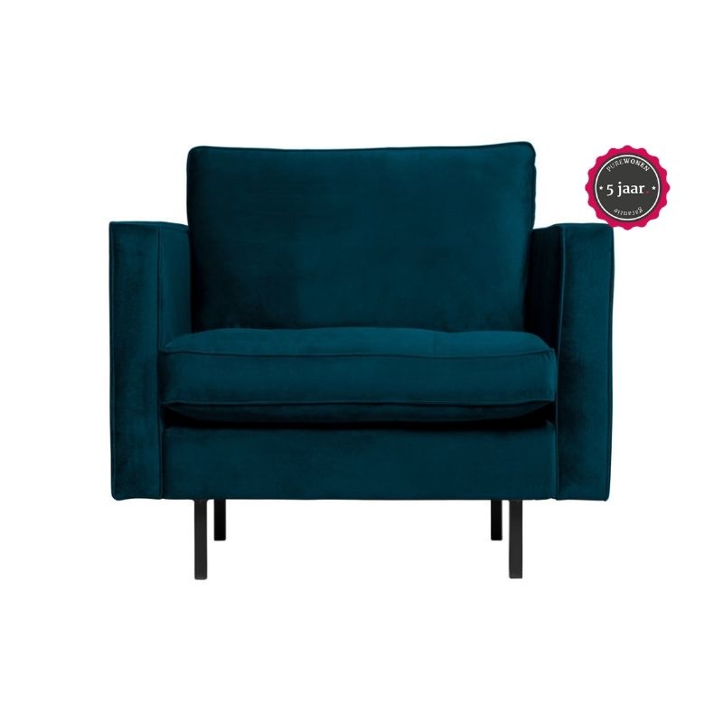 Rodeo Classic Fauteuil Velvet Blue