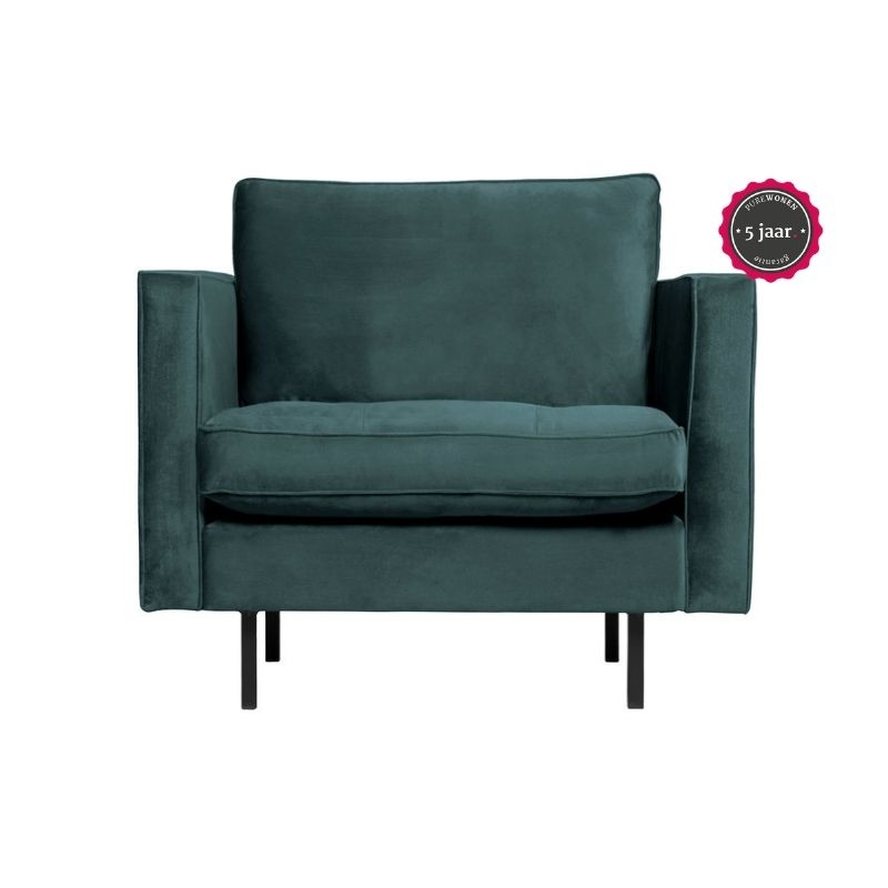 Rodeo Classic Fauteuil Velvet Teal