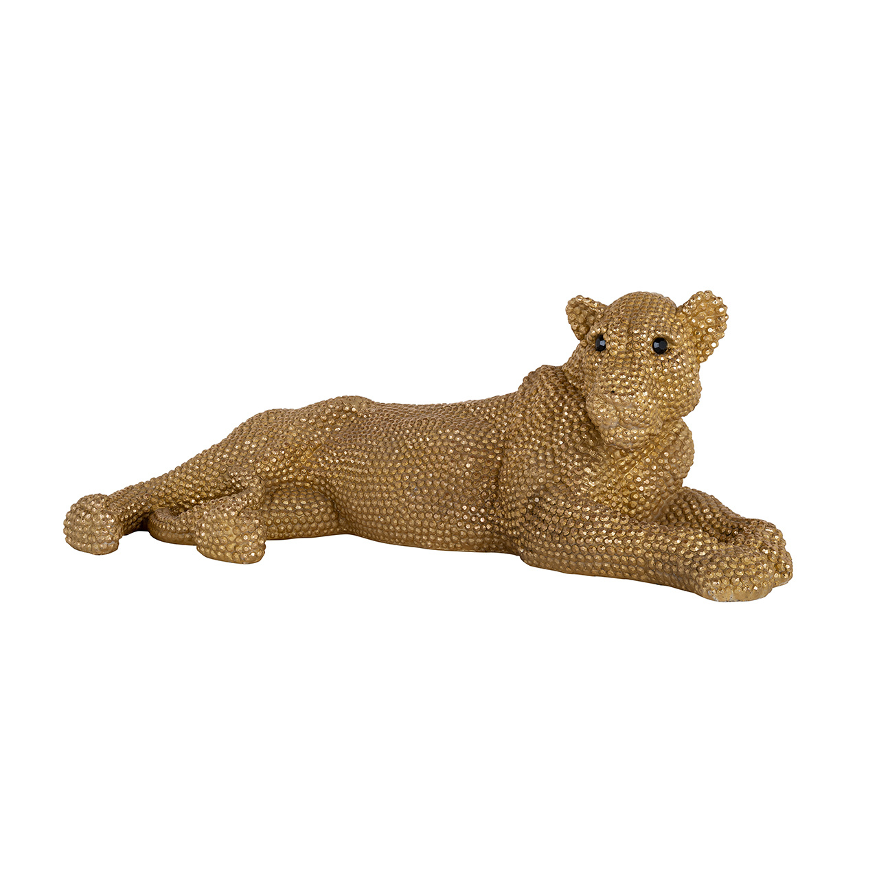 Lion deco object (Goud)