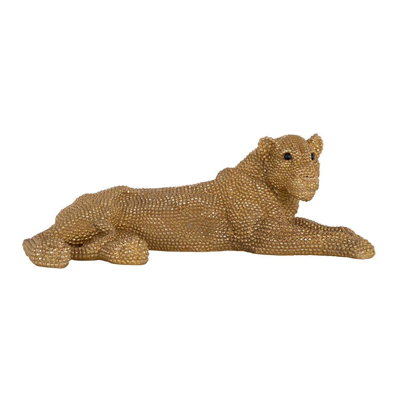 Lion deco object (Goud)