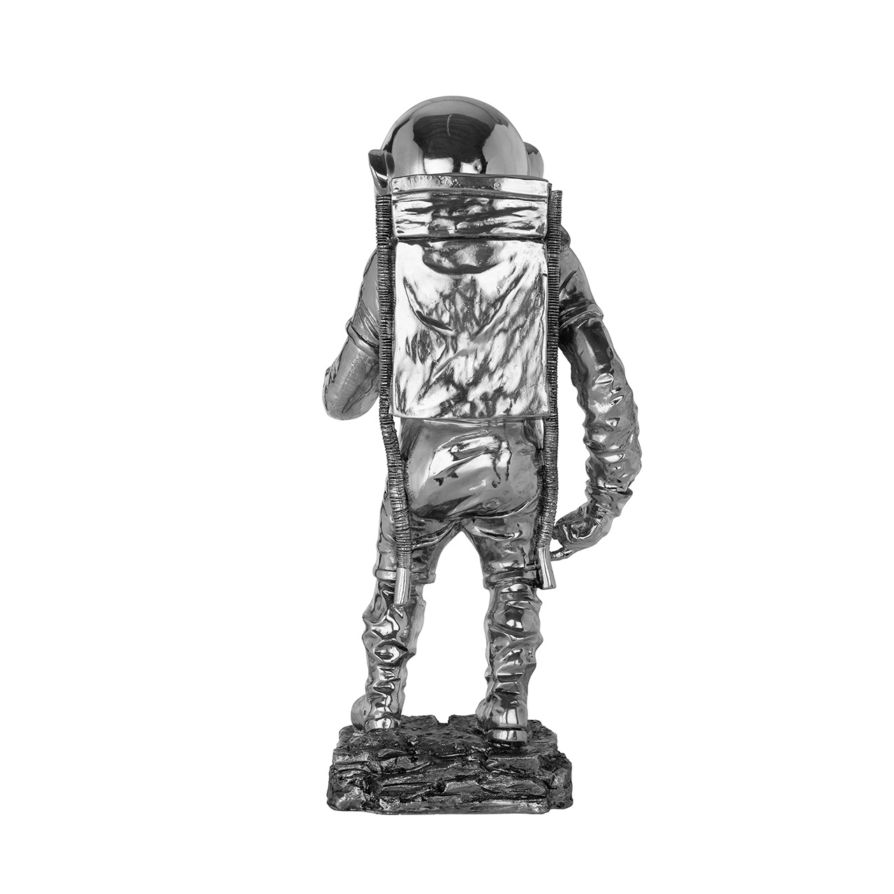 Space Monkey deco object (Zilver)