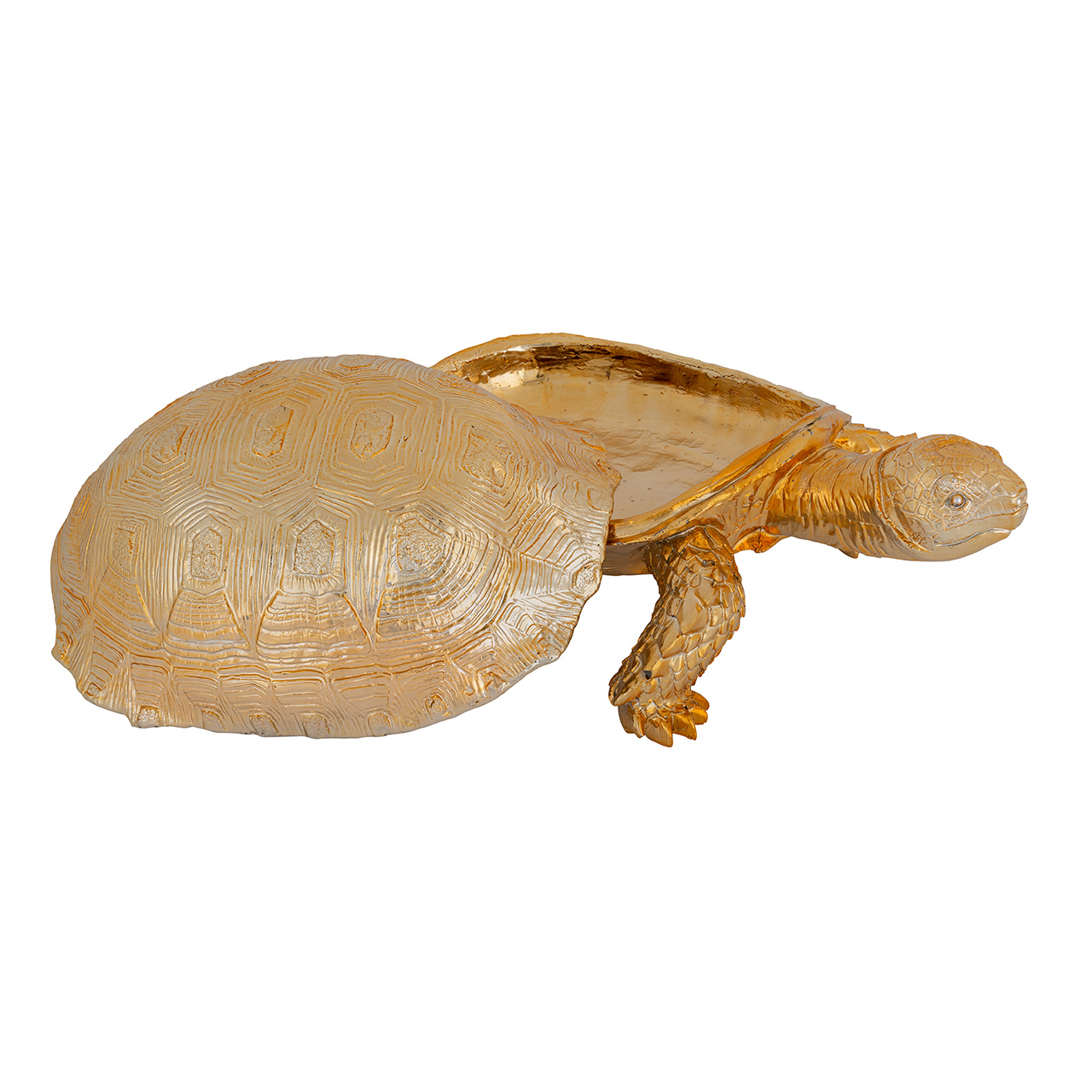 Decoratie box Turtle (Goud)