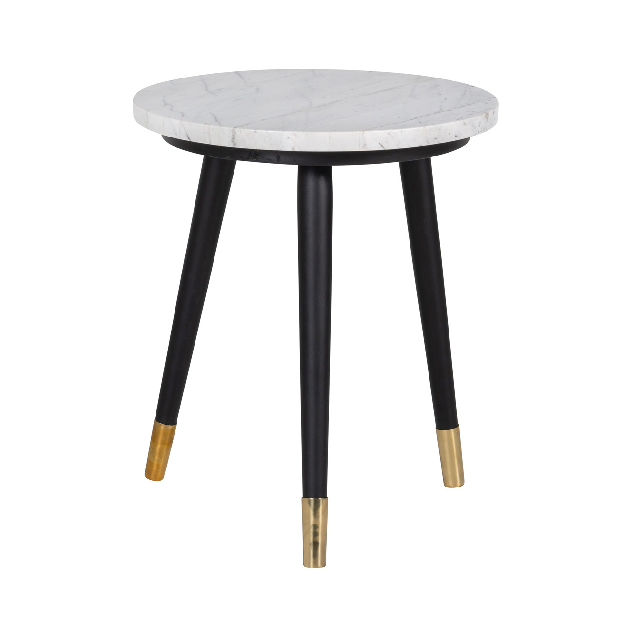 Bijzettafel Lexington white rond 40Ø (White)