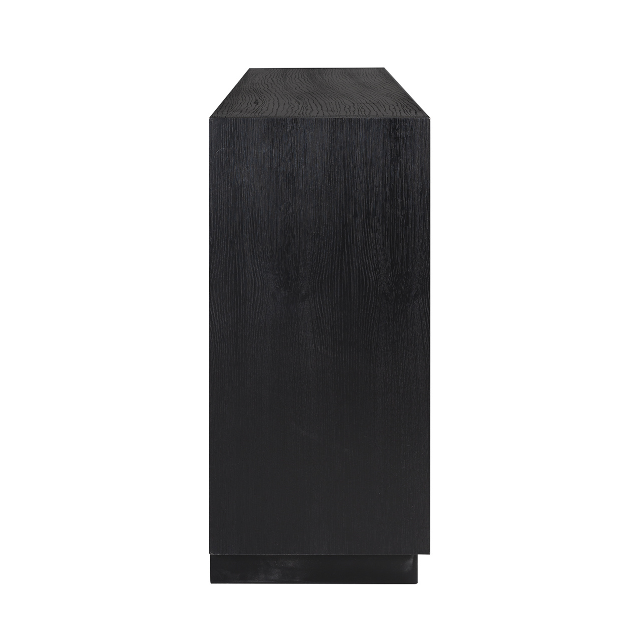 Dressoir Oakura 4-deuren (Zwart)