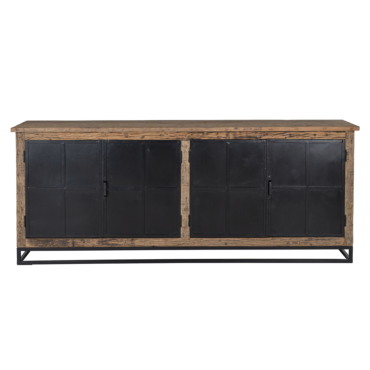 Dressoir Raffles 4-deuren, gerecyceld hout