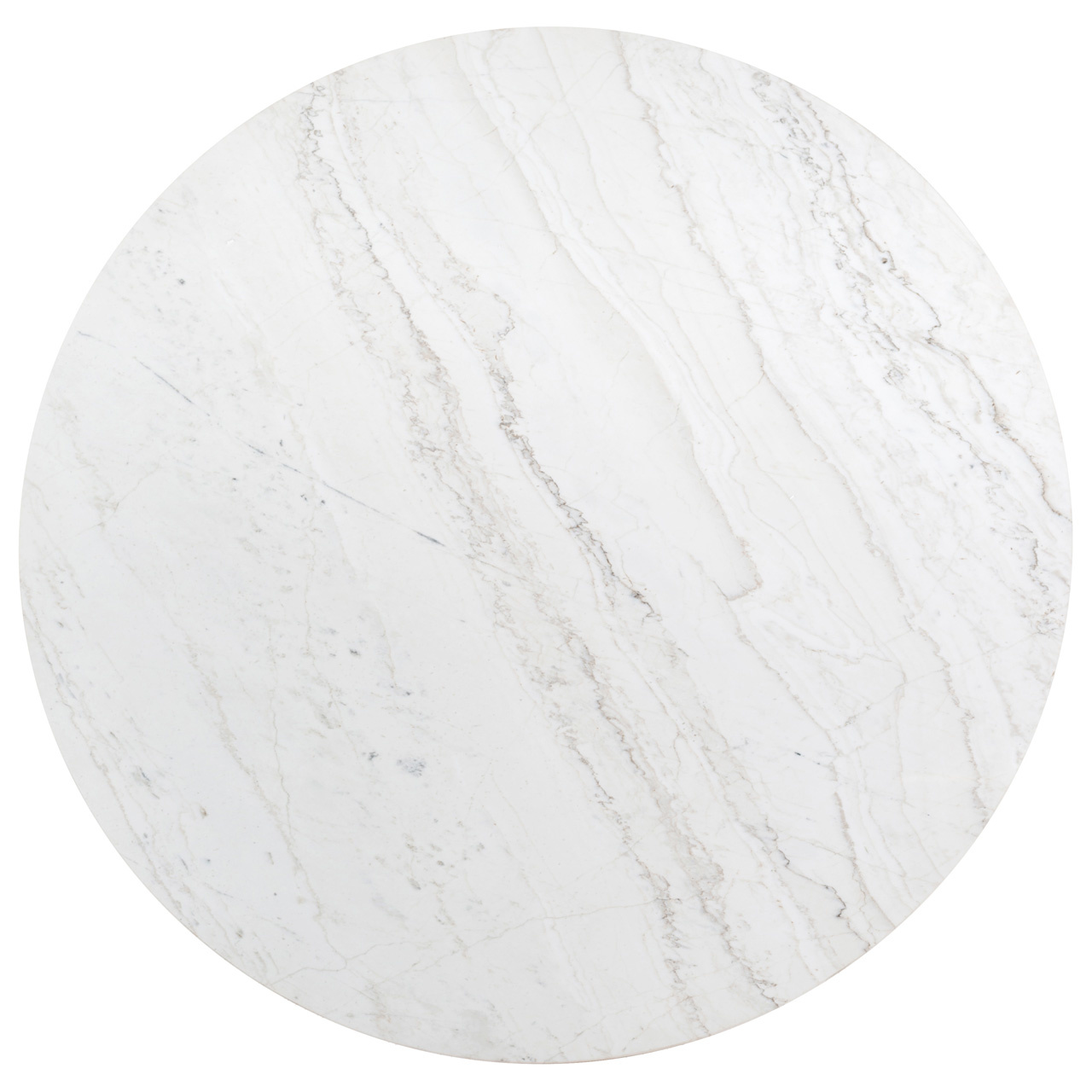 Eettafel Lexington white rond 130Ø (White)