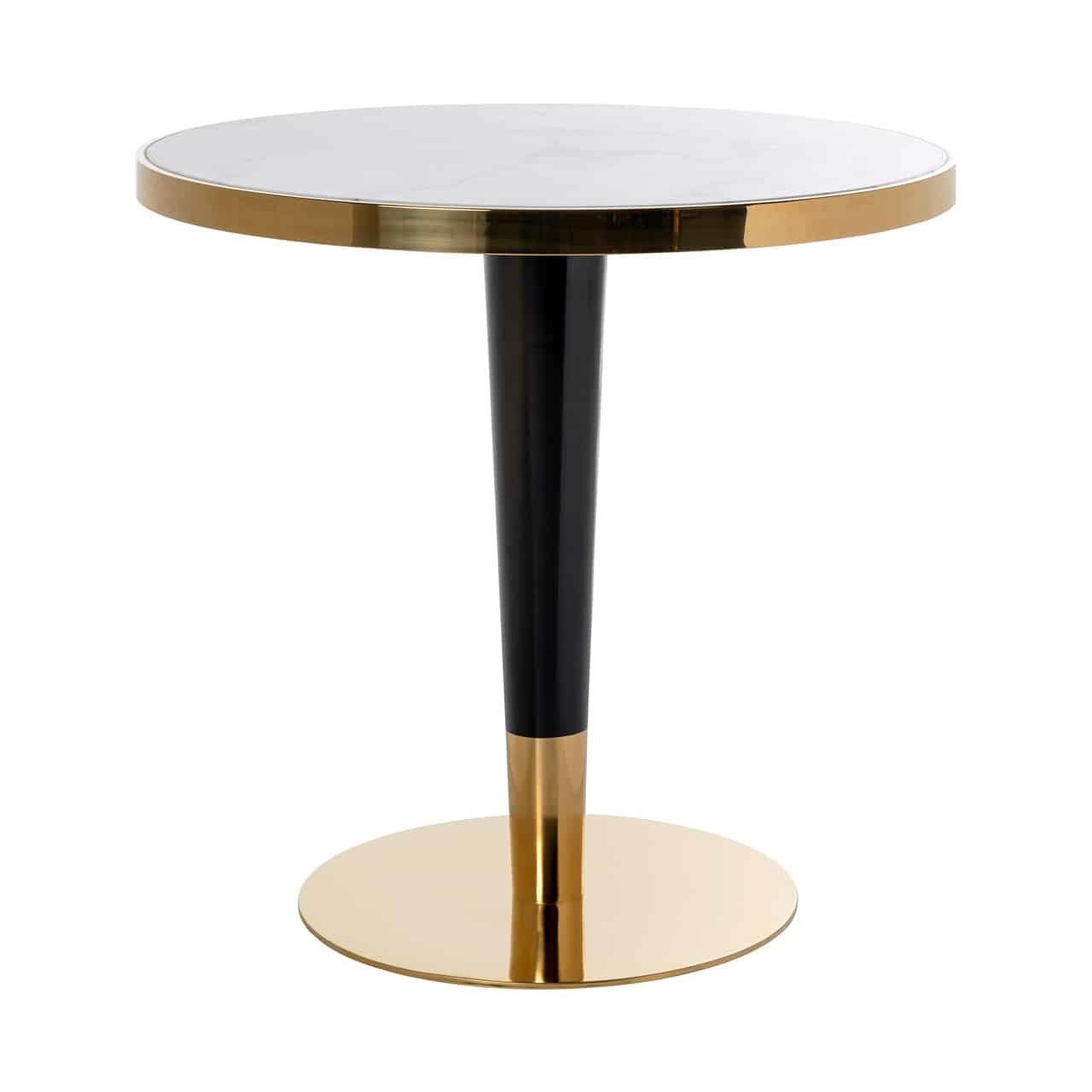 Eettafel Osteria rond 80Ø (Goud)