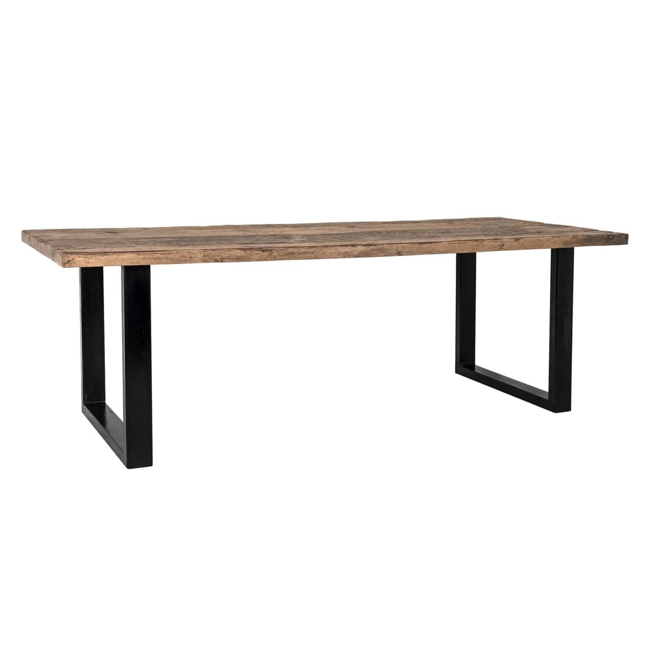Eettafel Raffles 200, gerecyceld hout