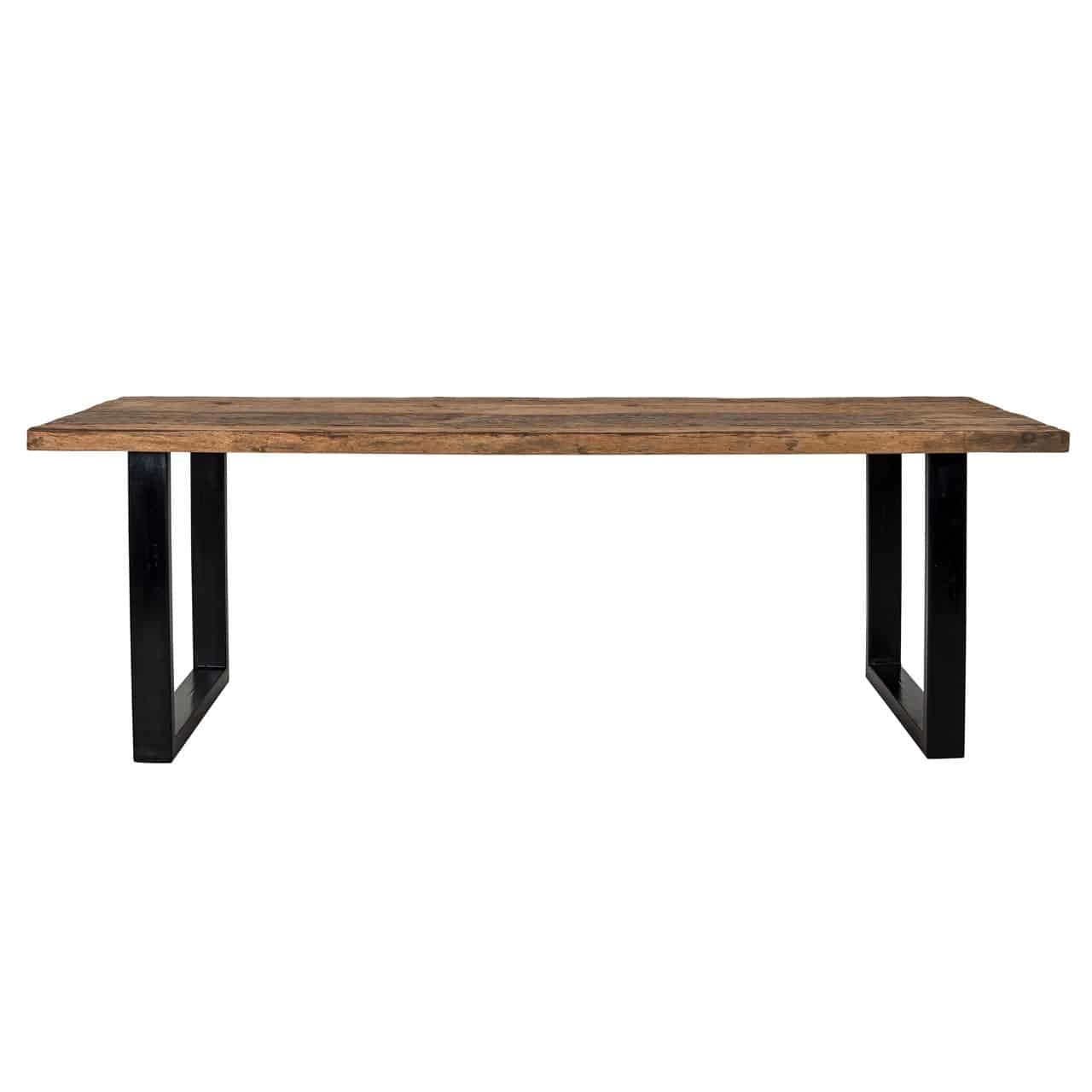 Eettafel Raffles 200, gerecyceld hout