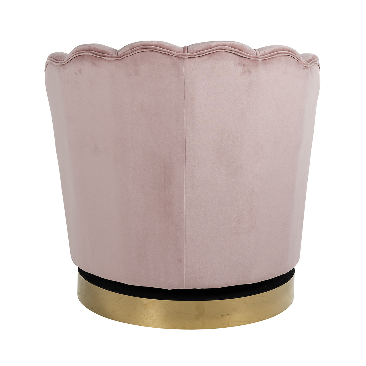 Draaifauteuil Mila Pink Velvet (Quartz Pink 700)