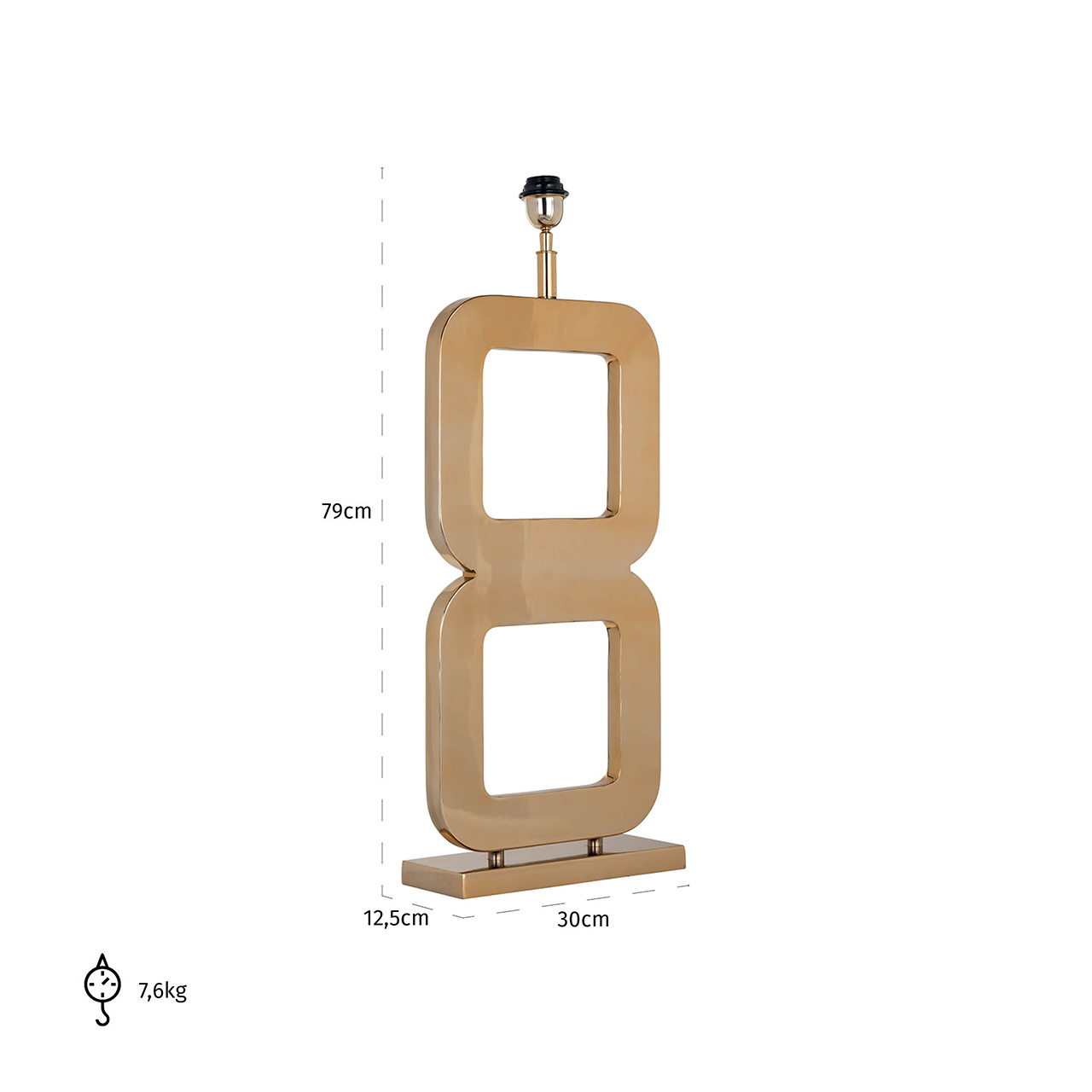 Tafellamp Annson gold (Goud)