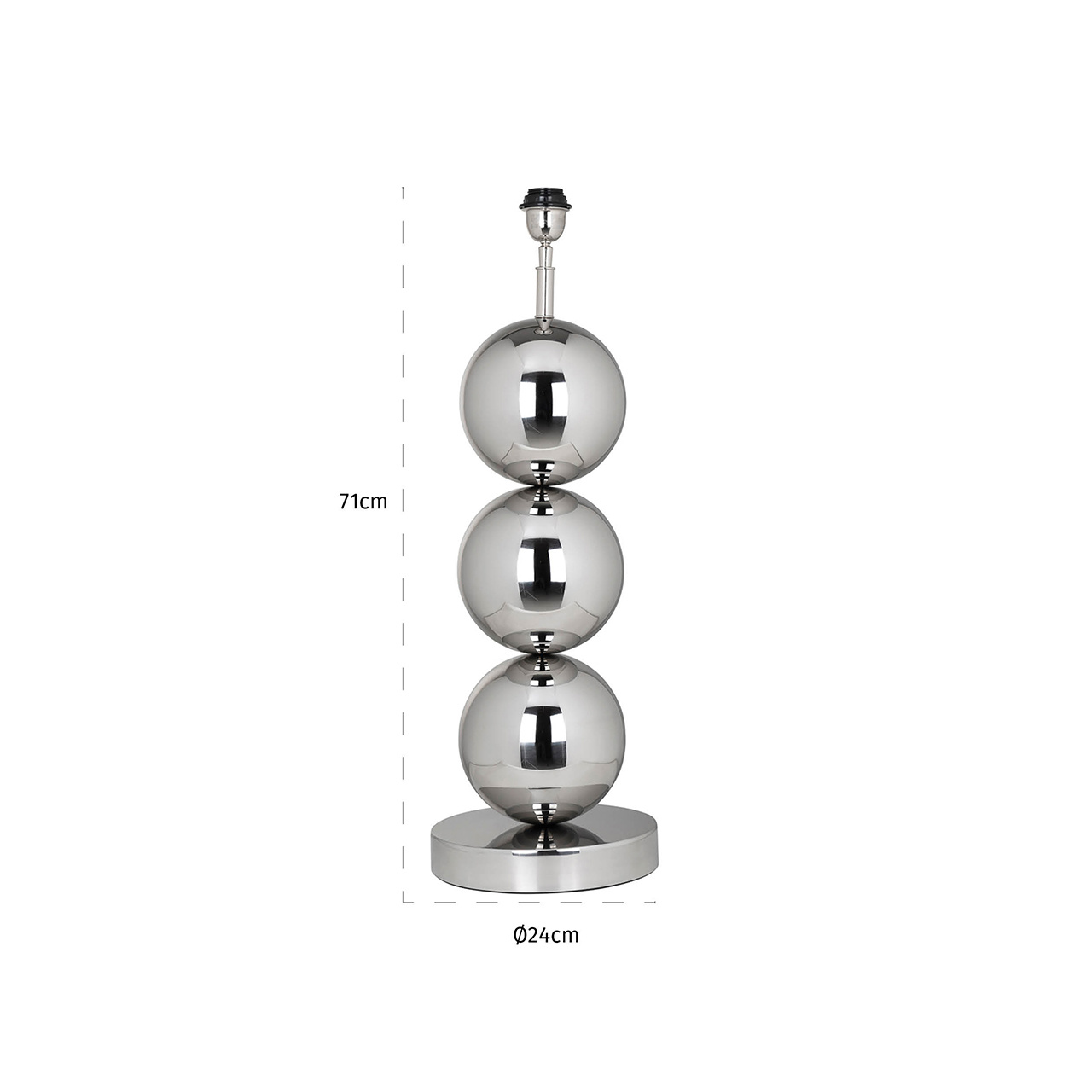 Tafellamp Jasey (Zilver)