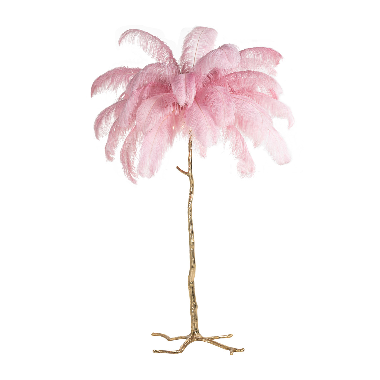Vloerlamp Burlesque roze (Roze)