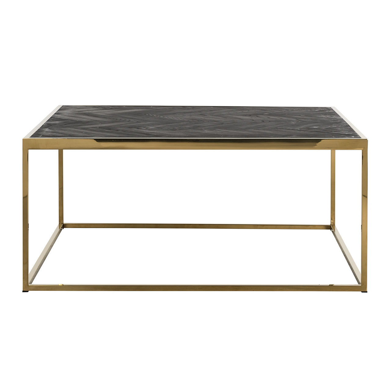 Salontafel Blackbone gold 90x90 (Goud)