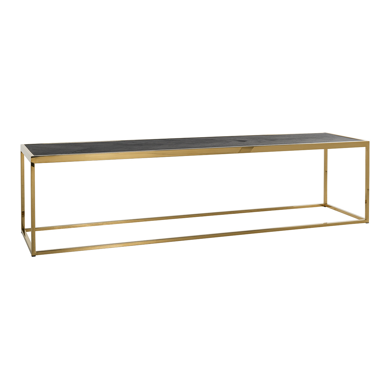 Salontafel Blackbone gold 160x40 (Goud)