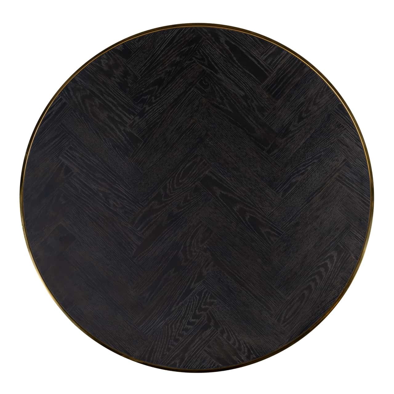 Salontafel Blackbone gold set van 2 rond (Goud)