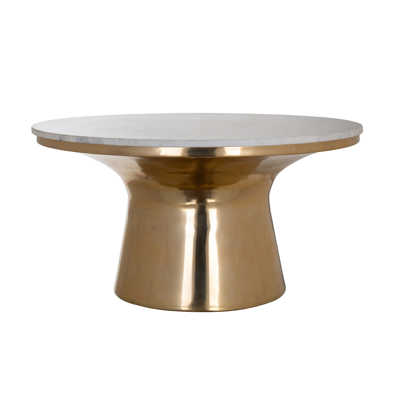 Richmond Interiors Salontafel Jackson 81Ø (Goud) PureWonen