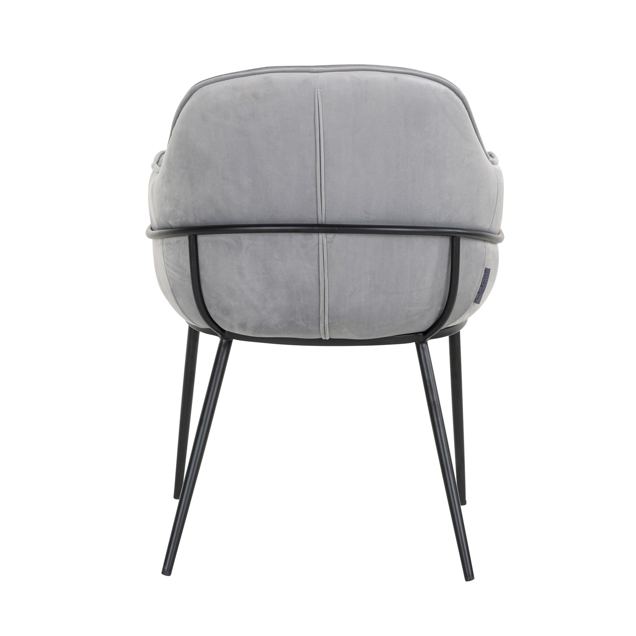 Stoel Nomi Steel Velvet (Quartz Steel 806)