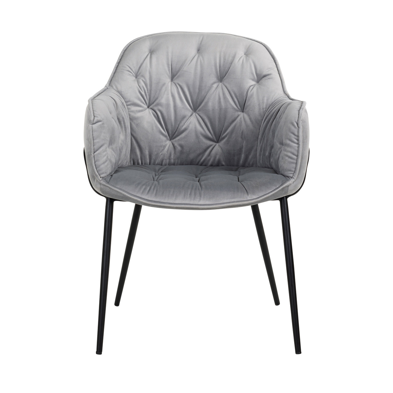 Stoel Nomi Steel Velvet (Quartz Steel 806)