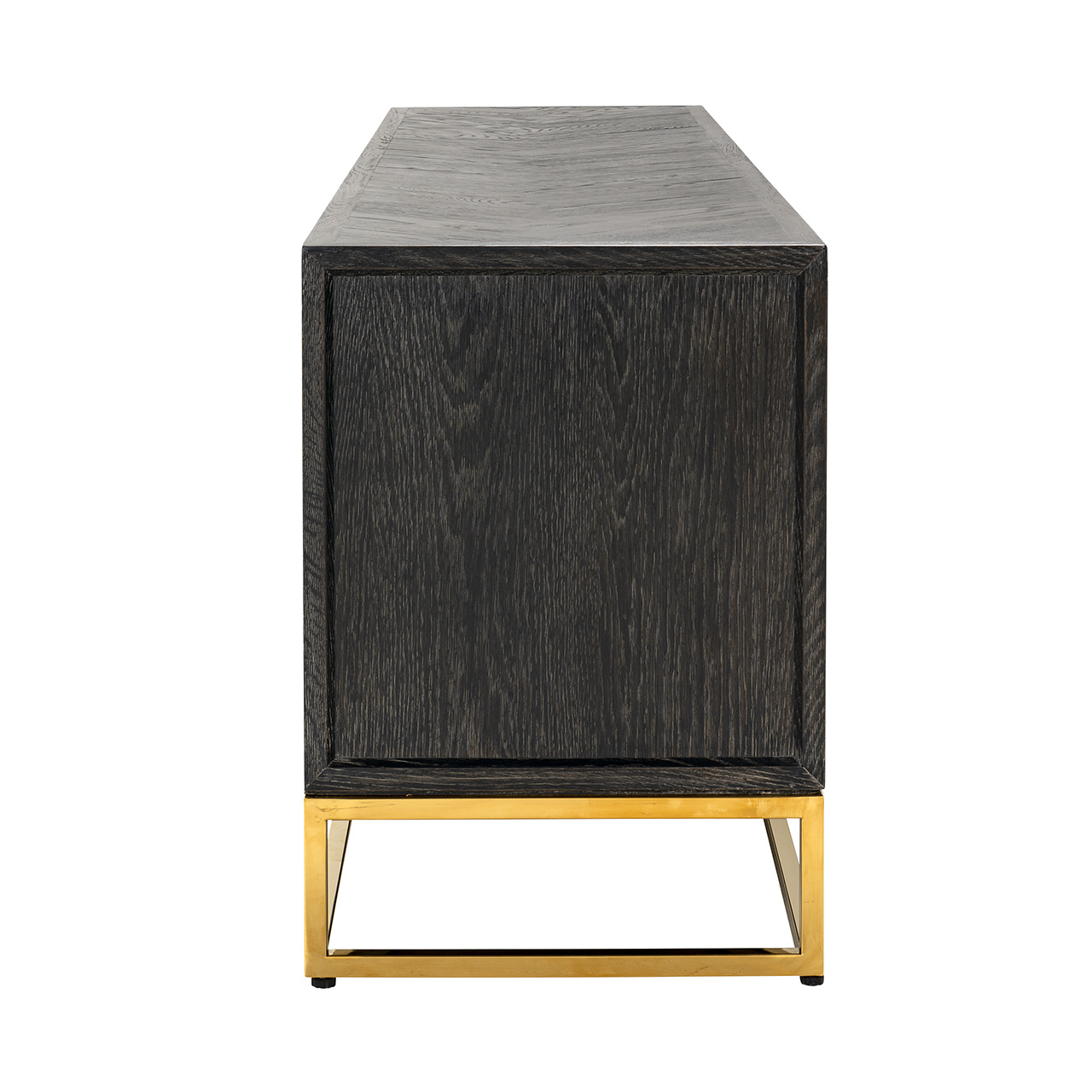 TV-dressoir 185 Blackbone gold 4-deuren (Goud)