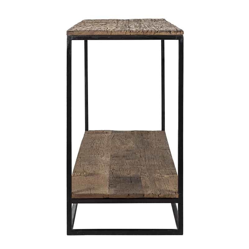 Wandtafel Raffles, gerecyceld hout