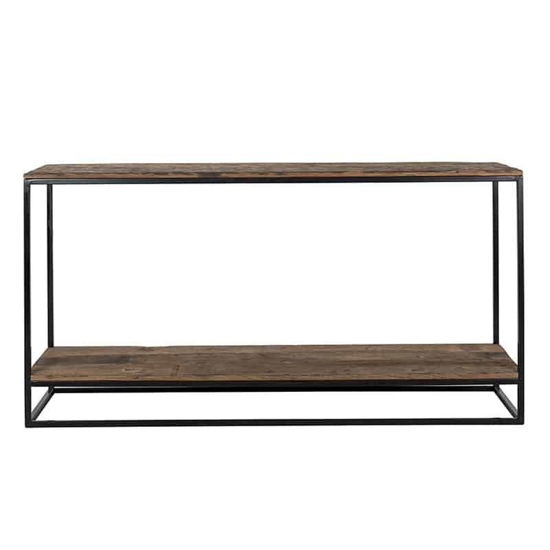 Wandtafel Raffles, gerecyceld hout