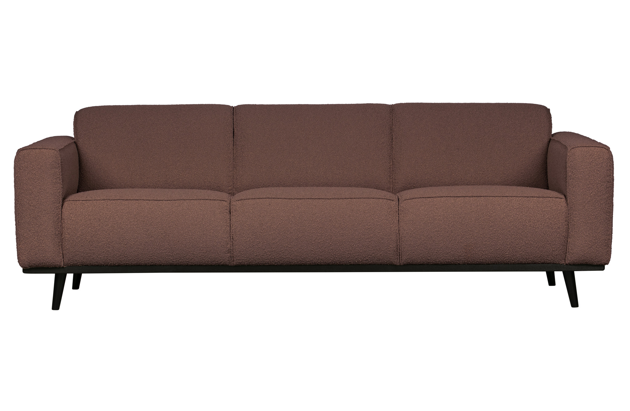 Statement 3-zits Bank 230 Cm BouclÉ Coffee