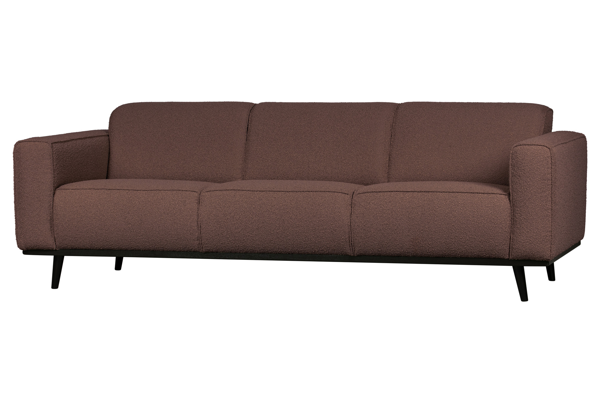 Statement 3-zits Bank 230 Cm BouclÉ Coffee