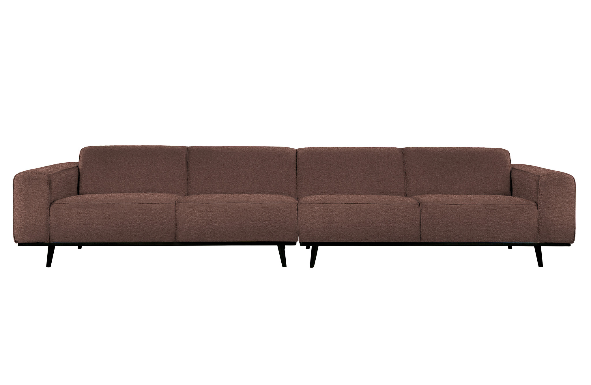 Statement Xl 4-zits Bank 372 Cm BouclÉ Coffee
