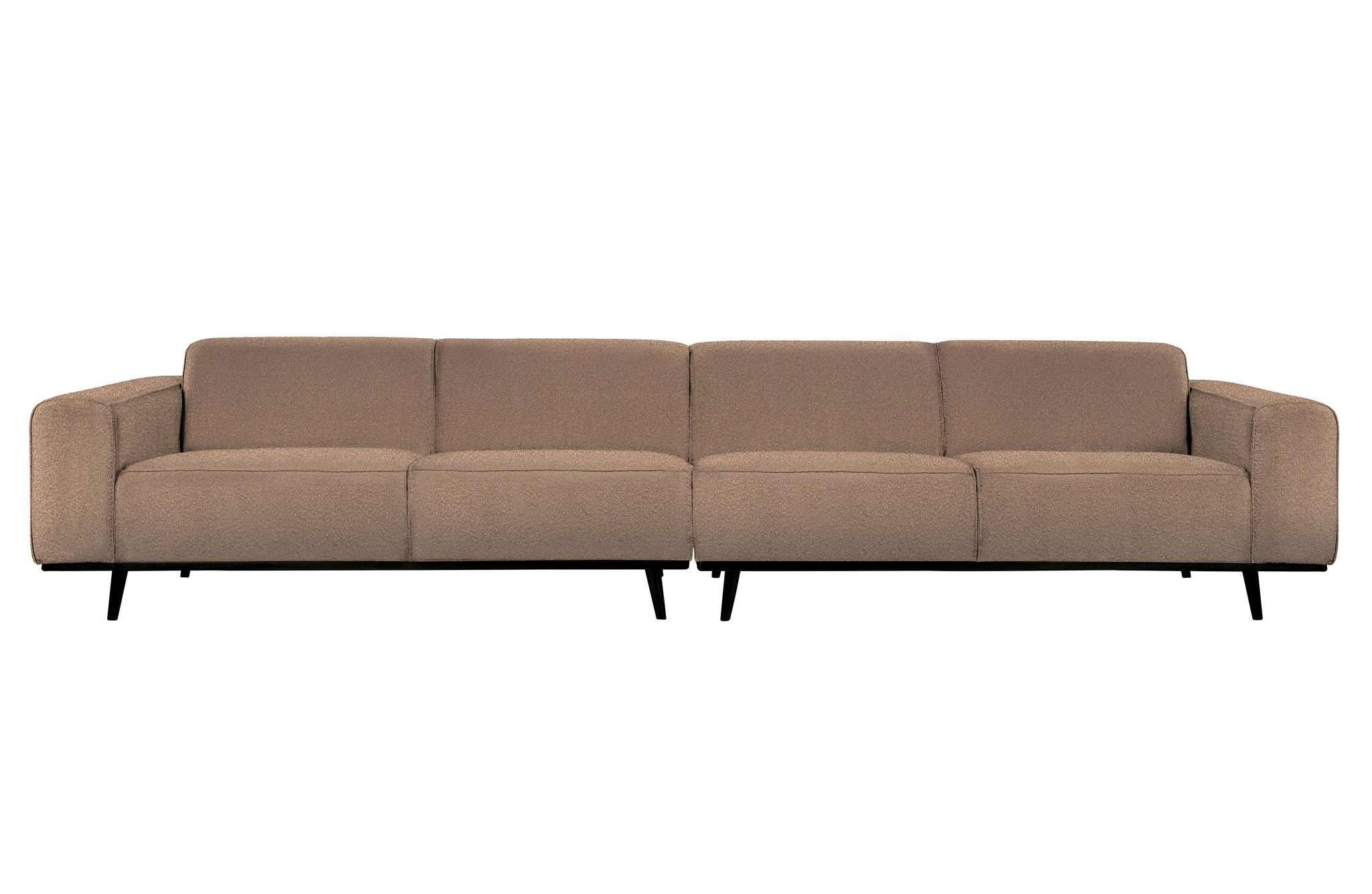 Statement Xl 4-zits Bank 372 Cm BouclÉ Nougat