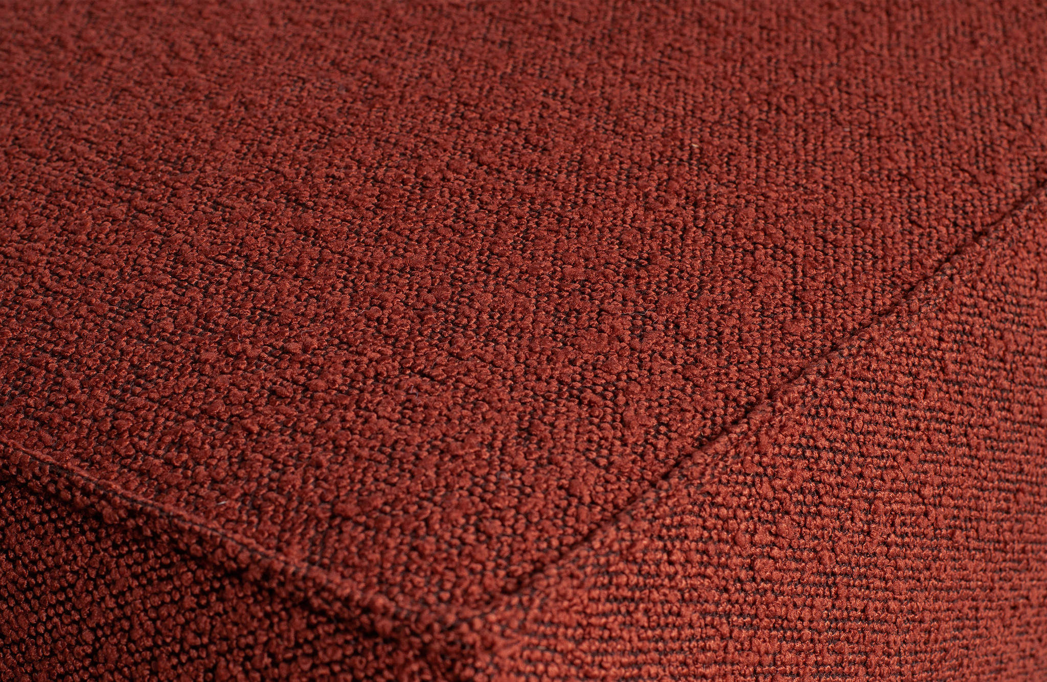 Statement 4-zits Bank 280 Cm BouclÉ Chestnut