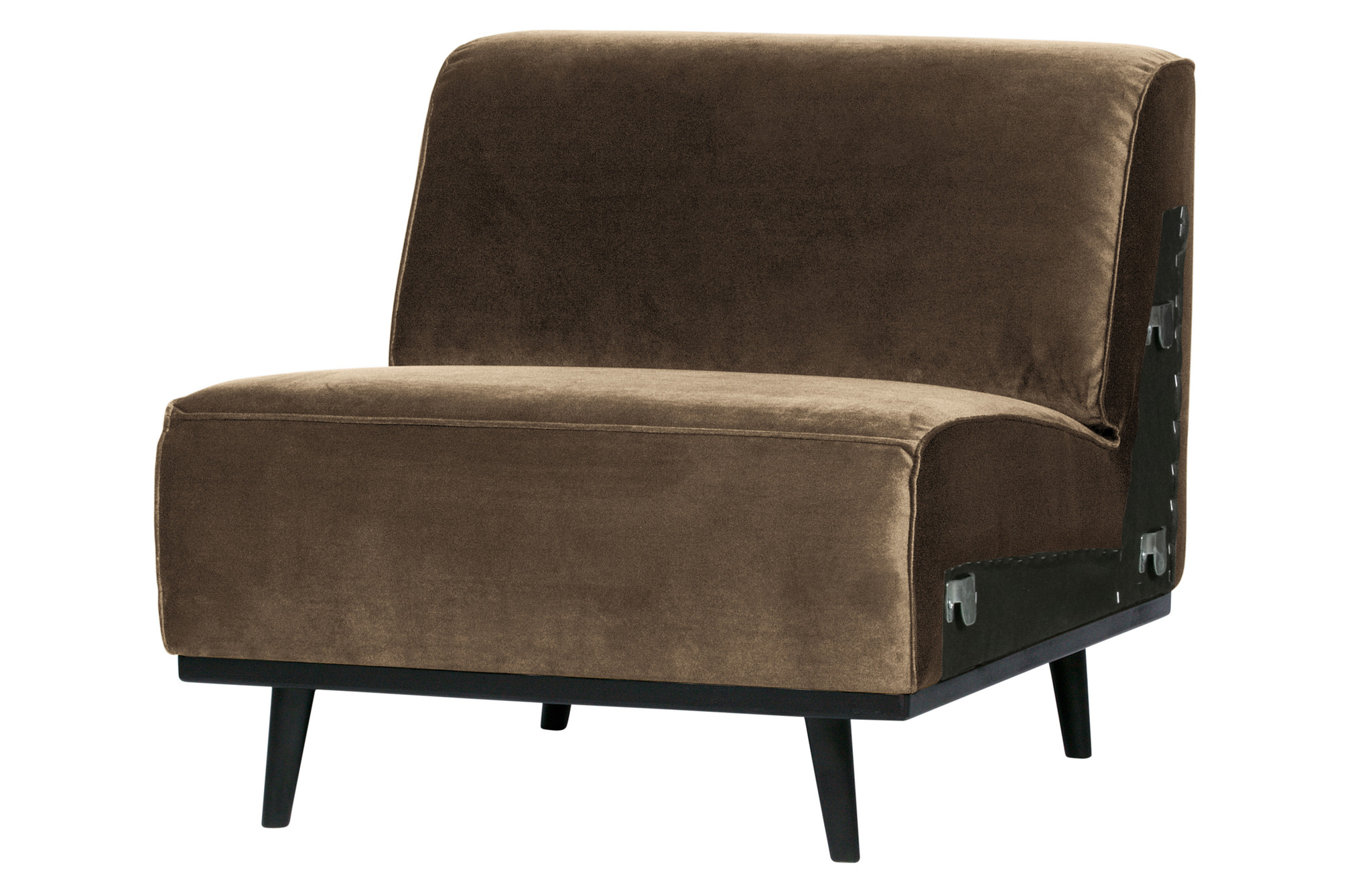Statement 1-zits Element Fluweel Taupe