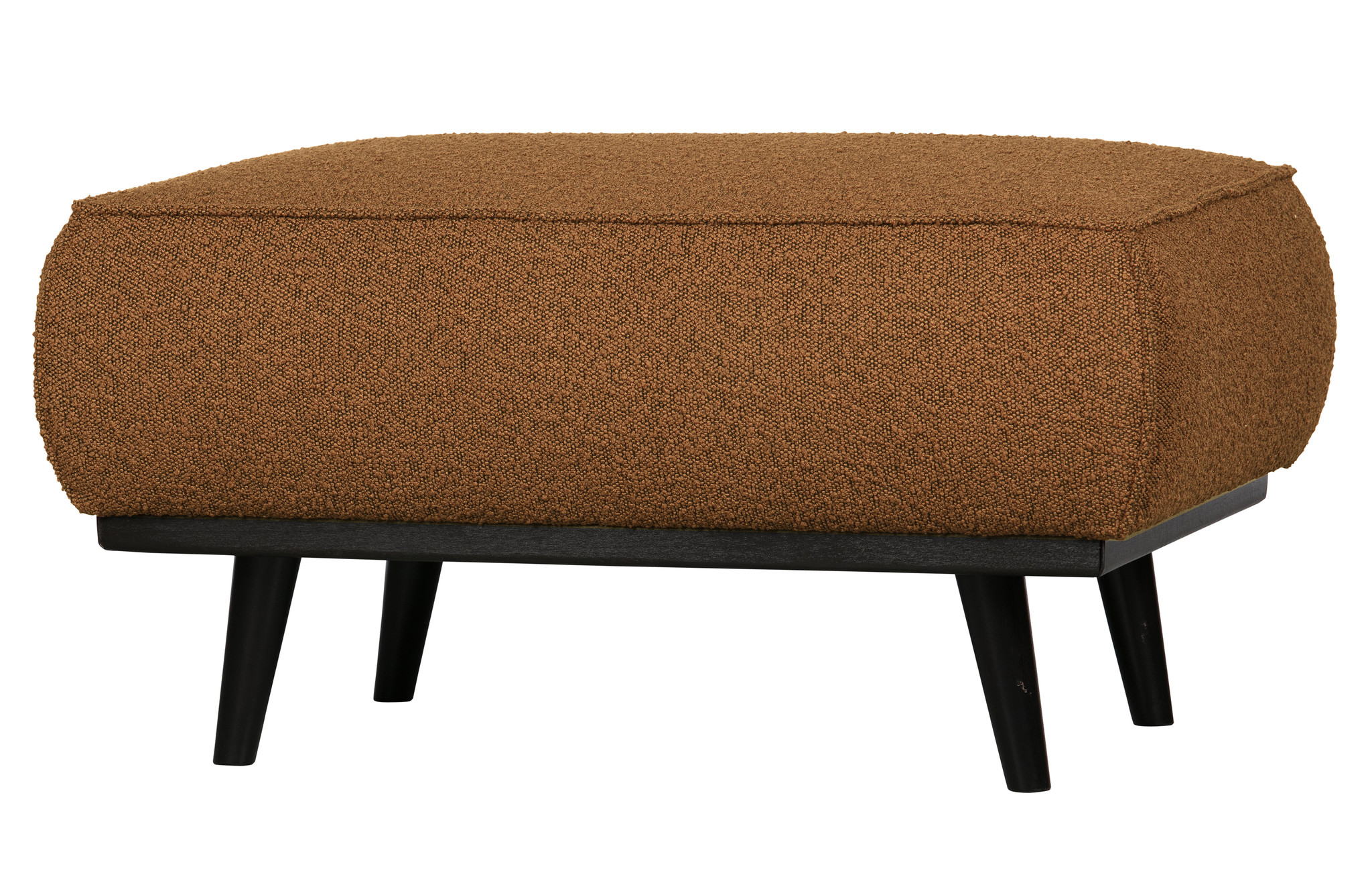 Statement Hocker BouclÉ Butter 80x55cm