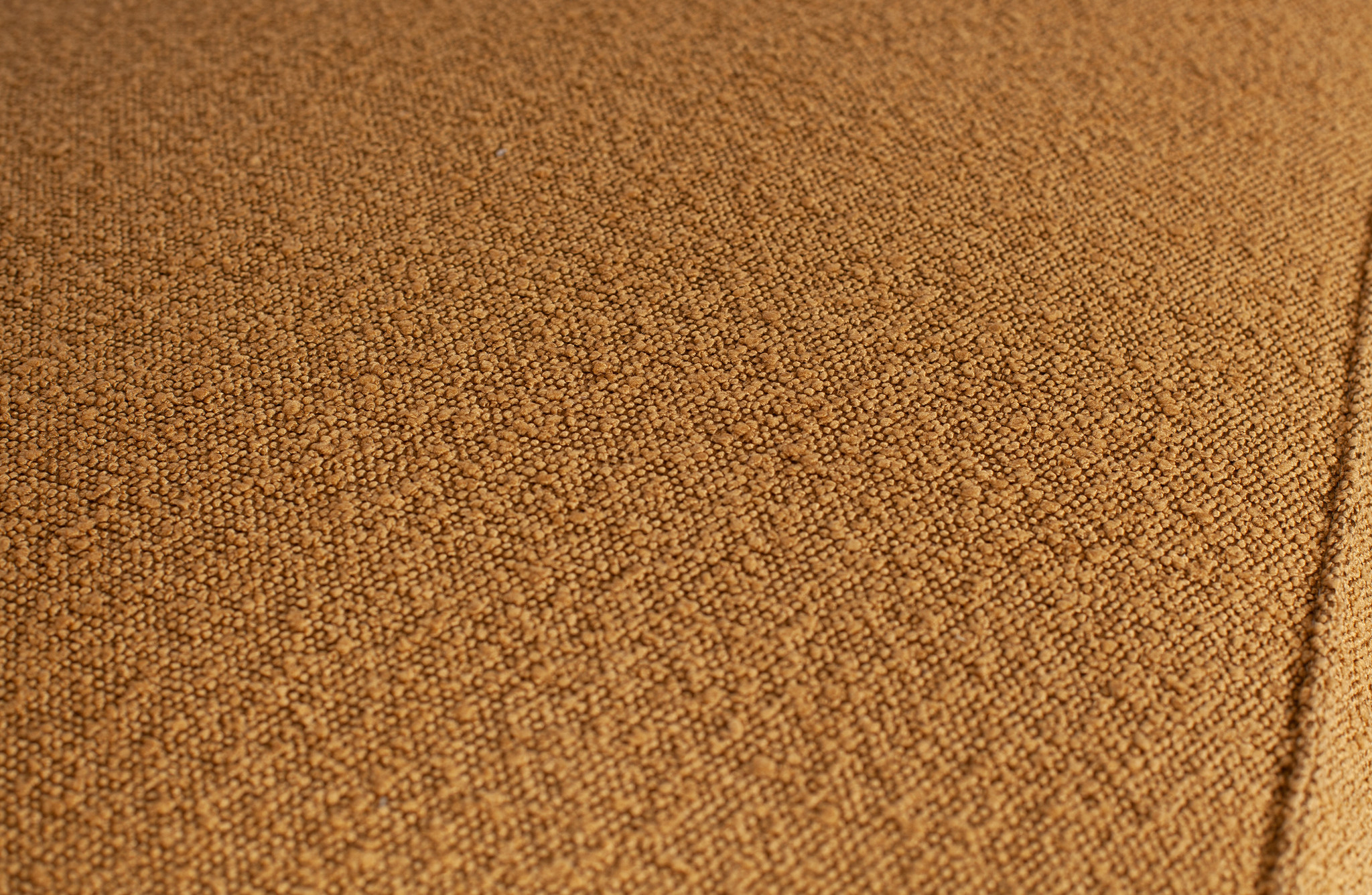 Statement Hocker BouclÉ Butter 80x55cm