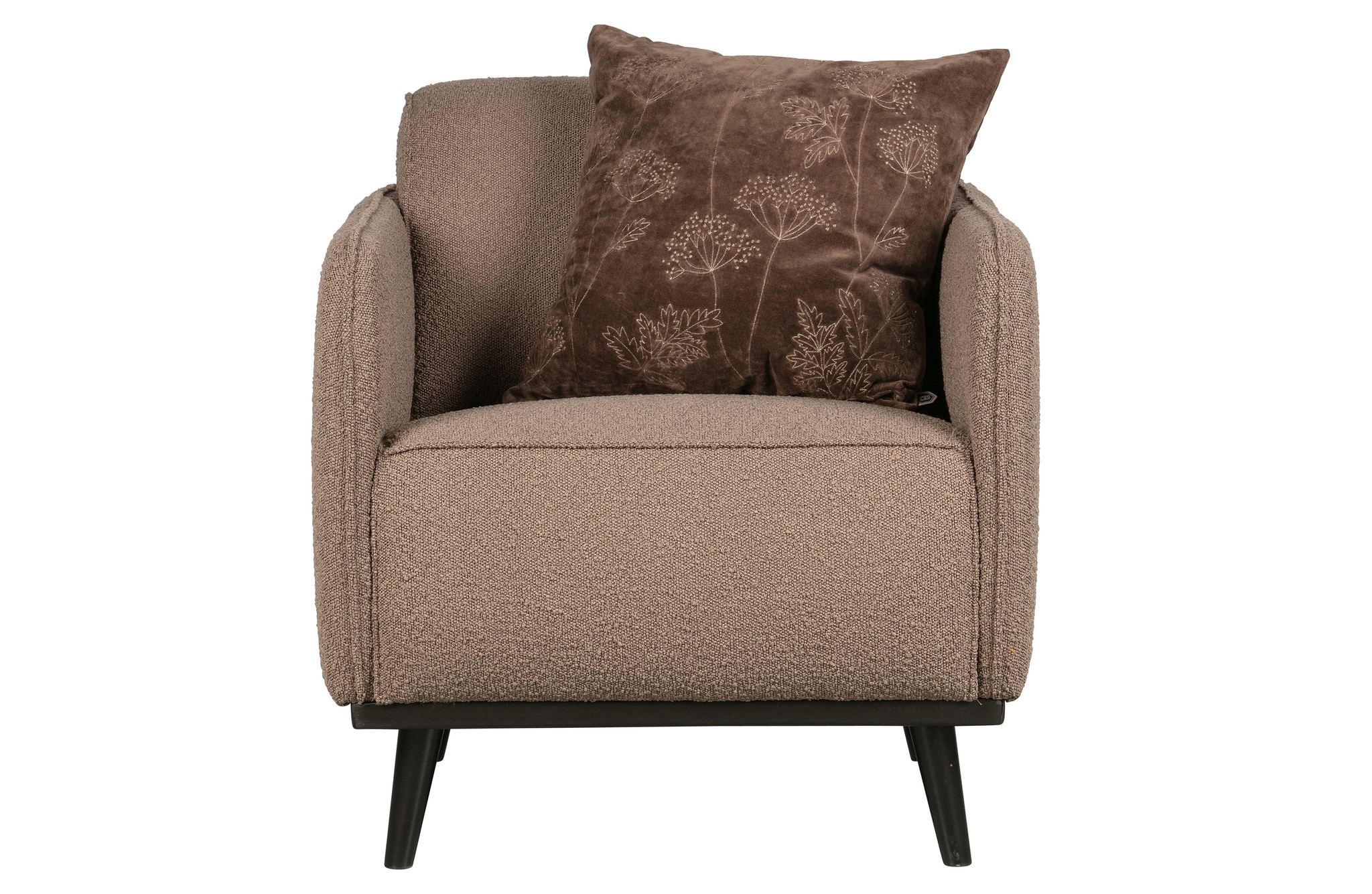 Statement Fauteuil Met Arm BouclÉ Nougat