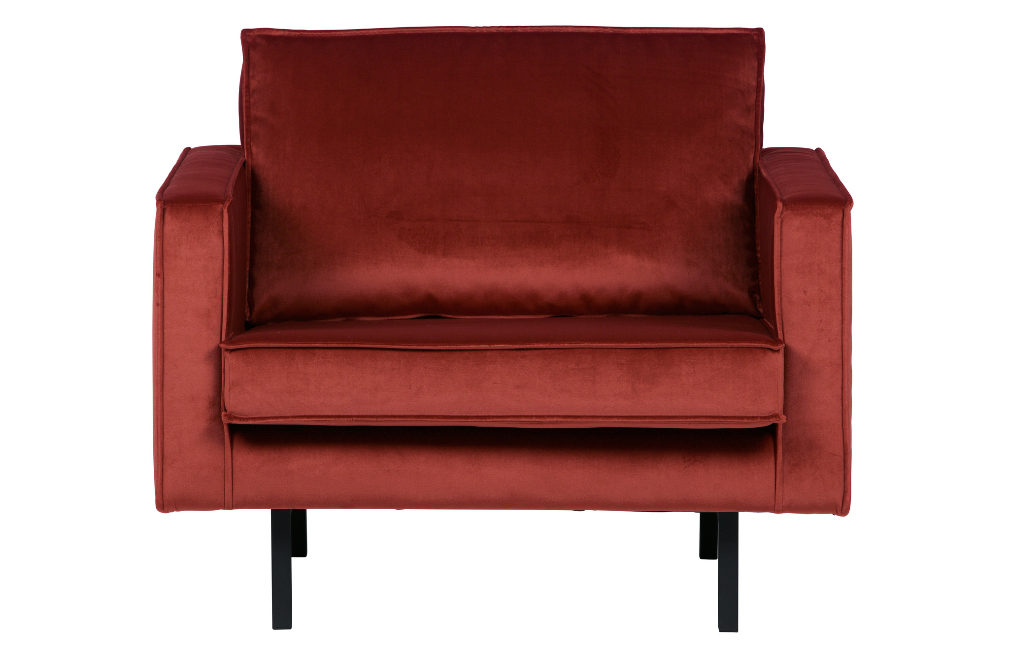 Rodeo Fauteuil Velvet Chestnut