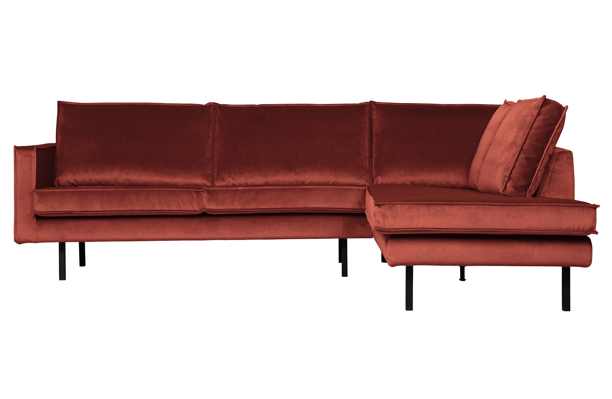 Rodeo Hoekbank Rechts Velvet Chestnut