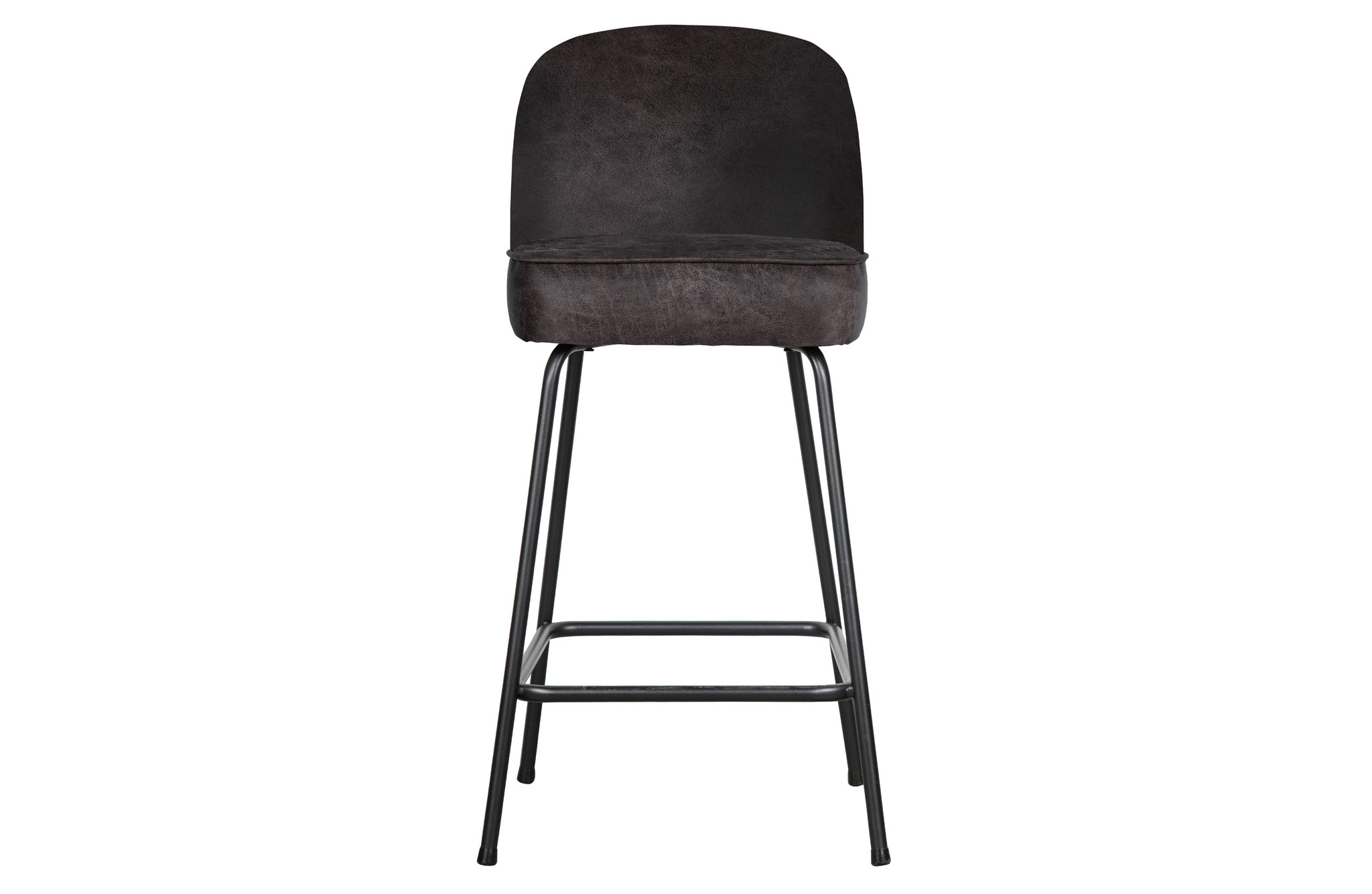 Vogue Barstoel 65cm Leer Zwart