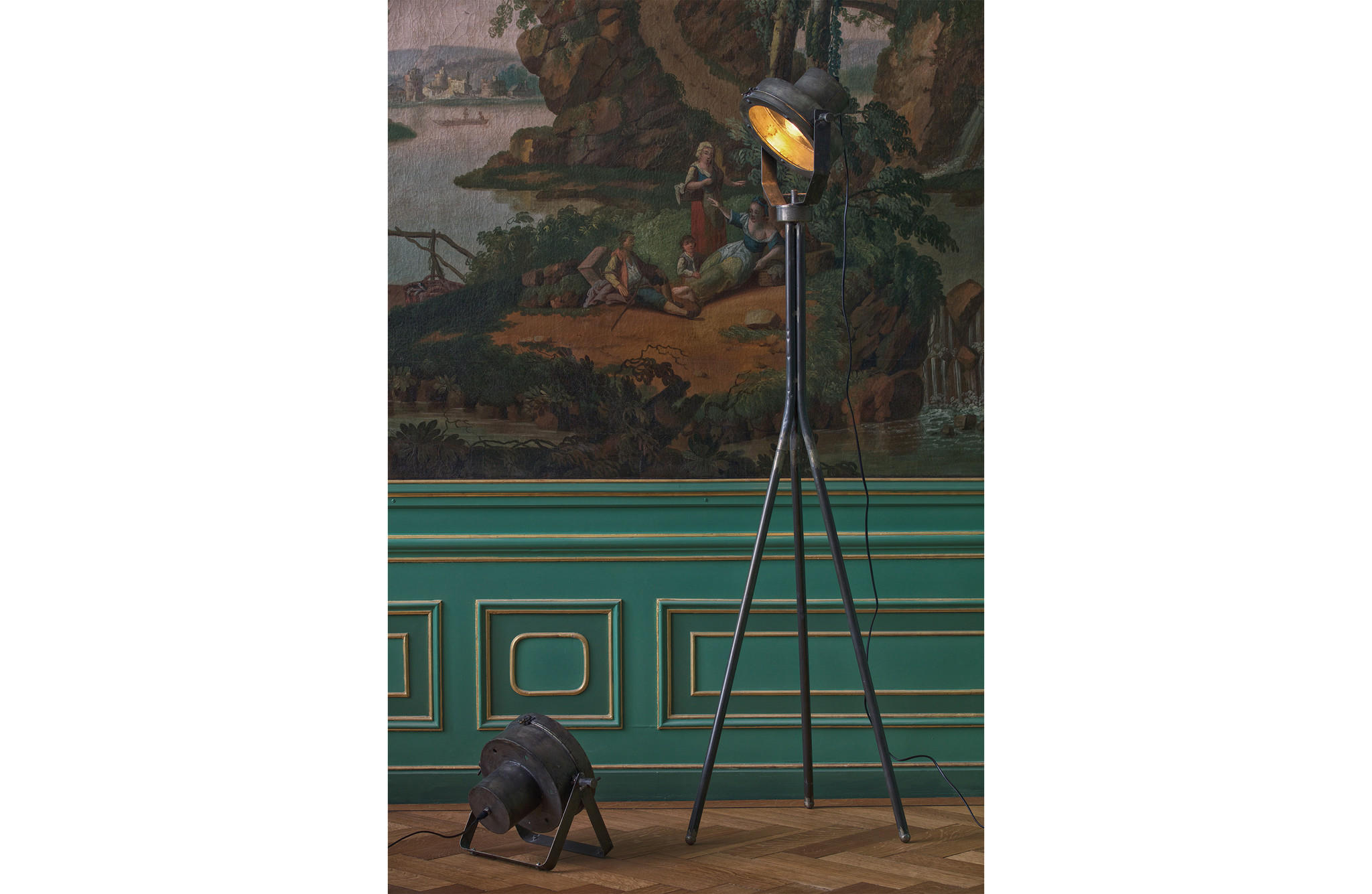 Vogue Barstoel 65cm Fluweel Zwart