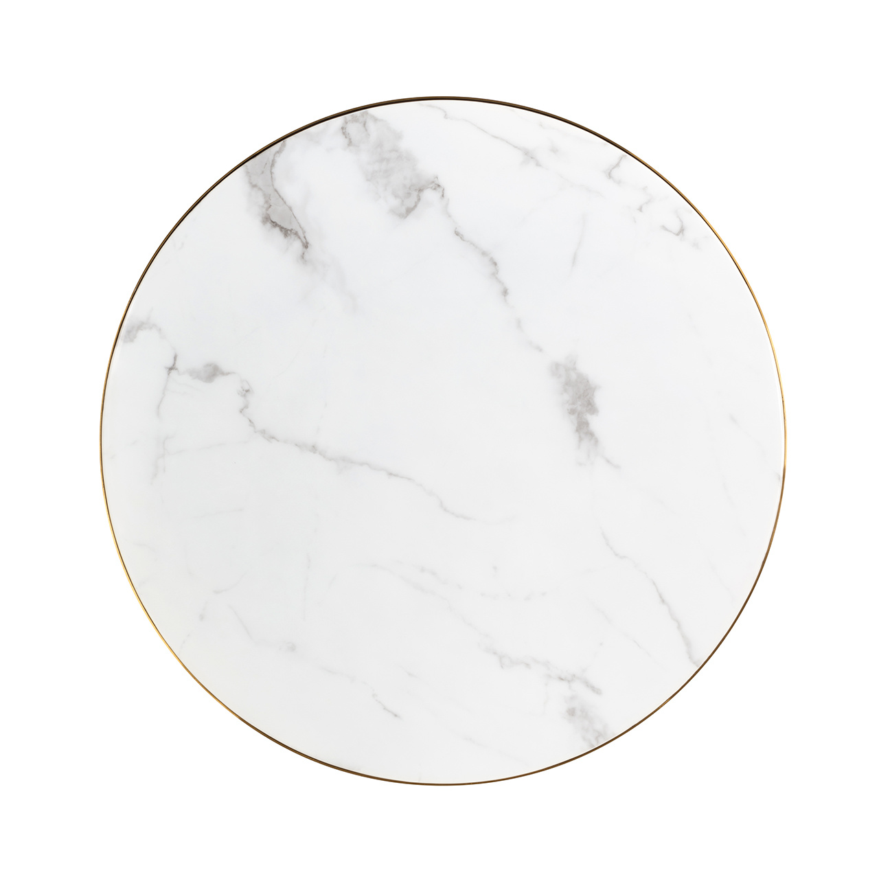 Salontafel Delia 80Ø (Brushed Gold)