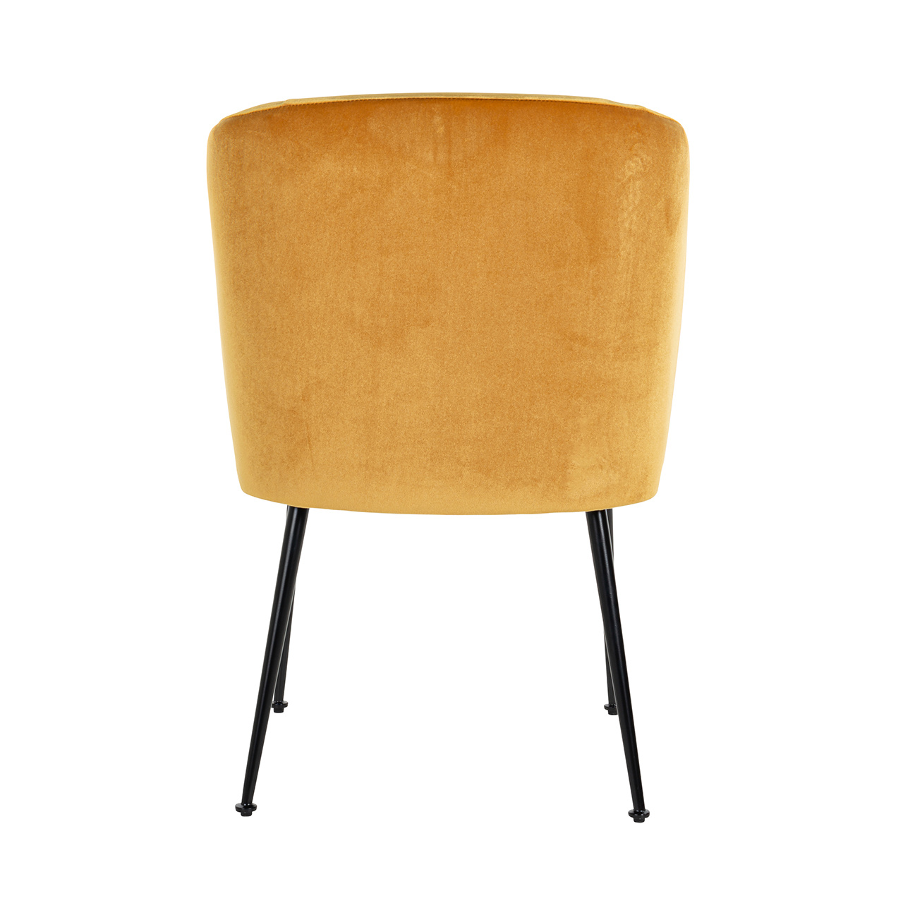 Stoel Fallon Gold Velvet / Black (Genova 401 Gold)
