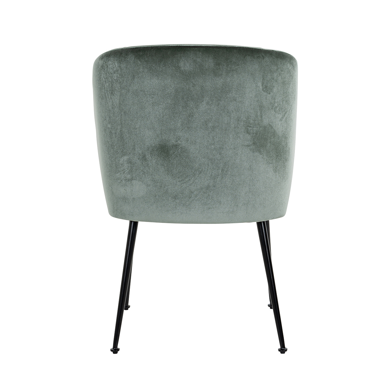 Stoel Fallon Jade Velvet / Black (Genova 504 Jade)