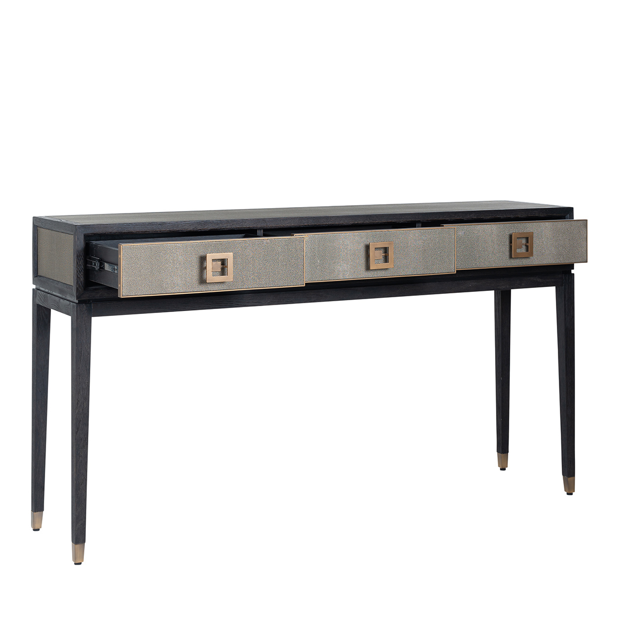Wandtafel Bloomingville 3-laden shagreen (Goud)