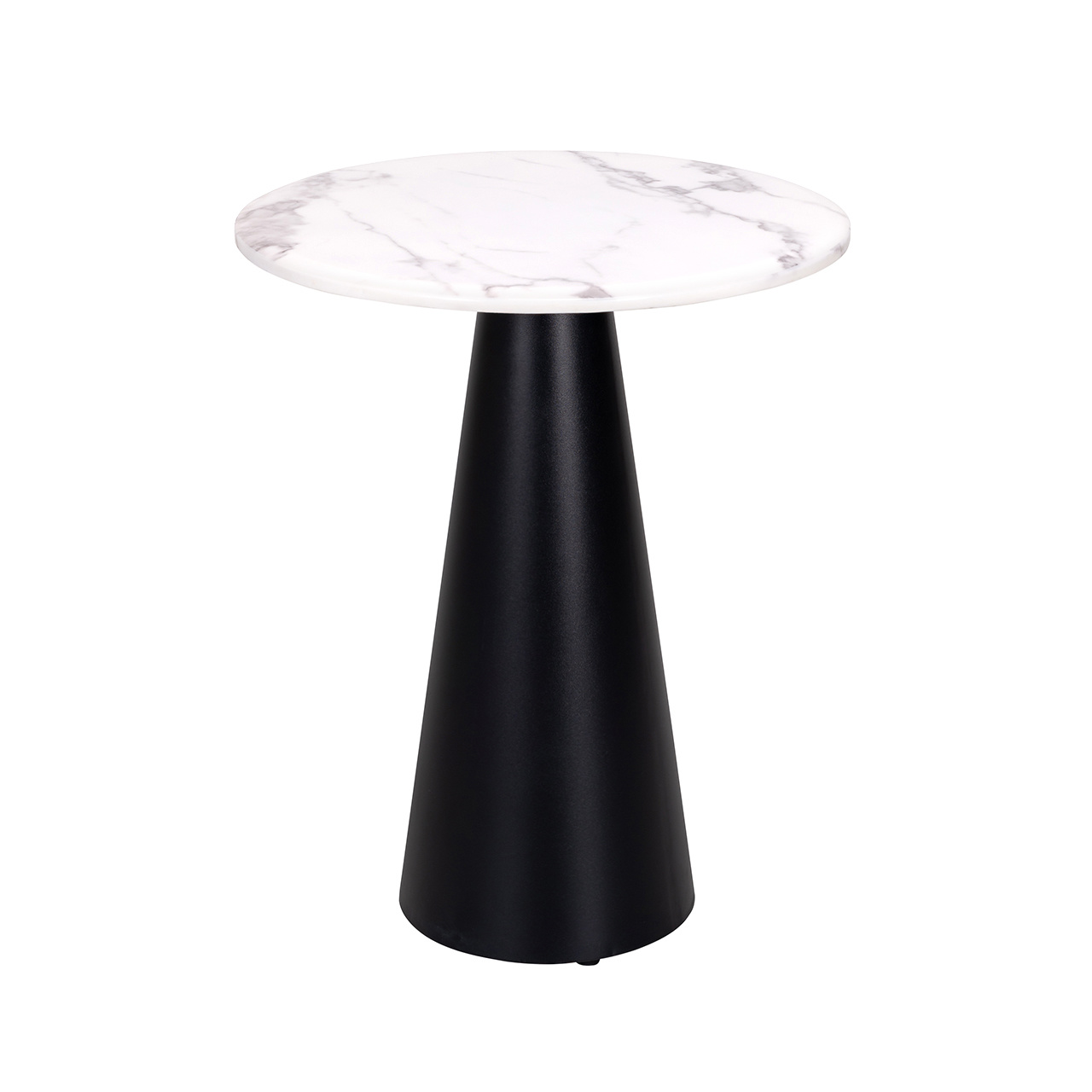 Bijzettafel Degas rond 50Ø (White)