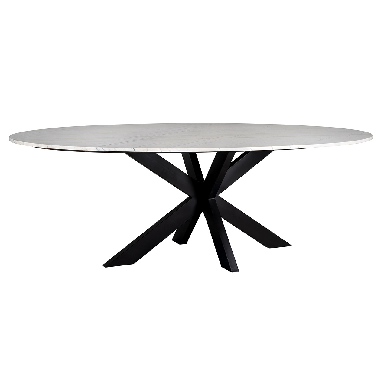 Eettafel Lexington ovaal white 230 (White)