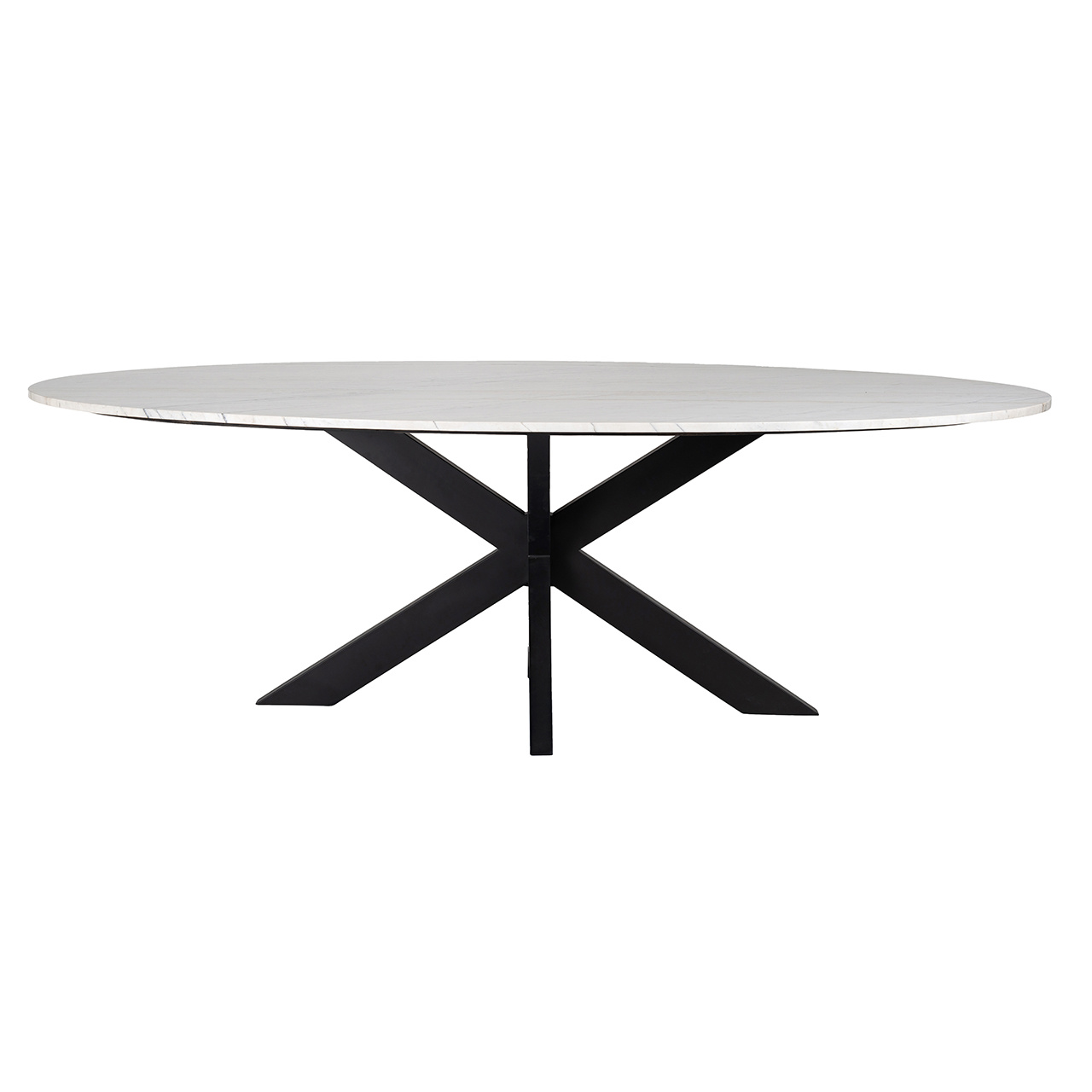 Eettafel Lexington ovaal white 230 (White)
