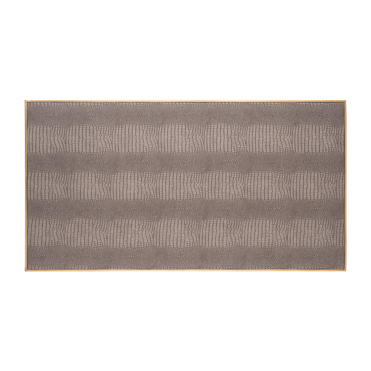Salontafel Classio 150x80 Vegan Leather (Brushed Gold)