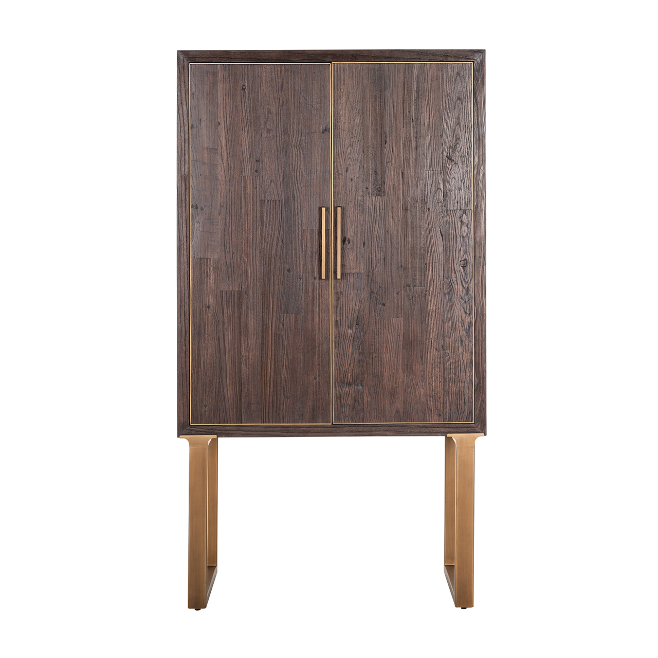 Wandkast Cromford Mill 2-deuren (Brushed Gold)