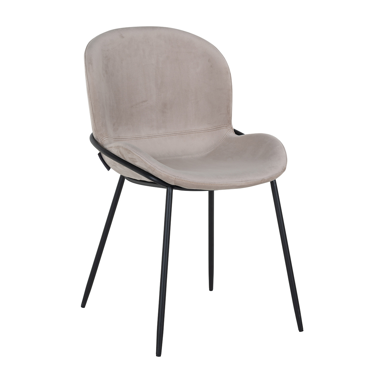 Stoel Ella Khaki Velvet (Quartz Khaki 903)